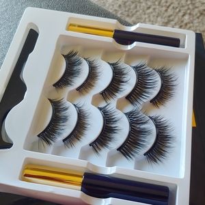 Magnetic eyelashes set